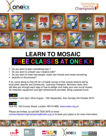 One KX Mosaic Workshop