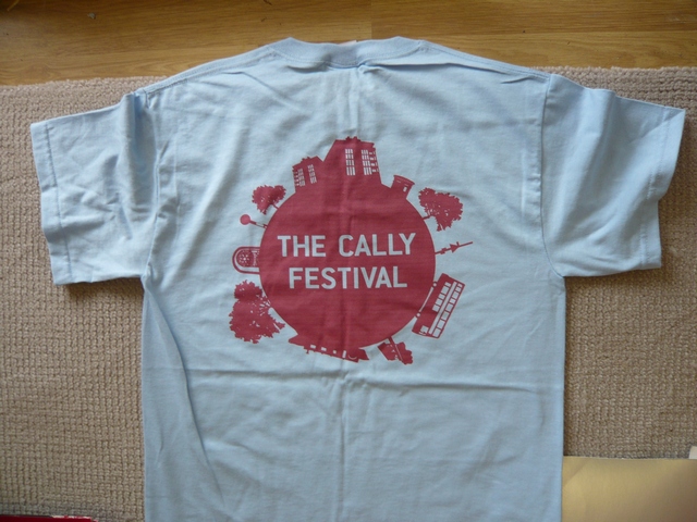 Cally festival t shirt