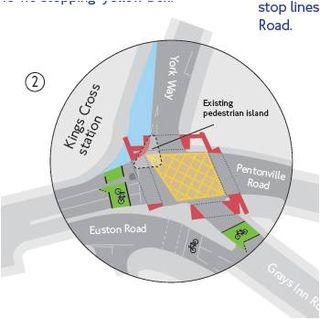 Kx york way junction tfl proposal